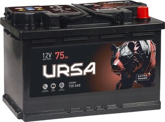 Автомобильный аккумулятор Ursa Extra Power L+ (75 А·ч)