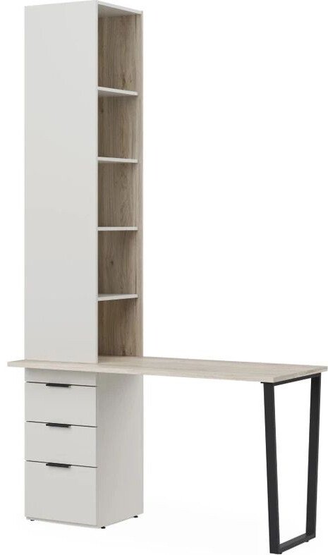 

Офисный стол Алисия Мария МСС 135.55 (дымчато-серый)