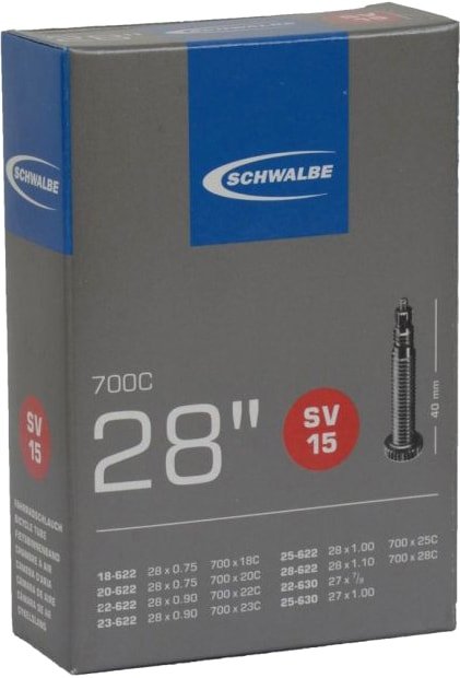 

Велокамера Schwalbe SV15 28" 18/28-622/630 IB 40 mm