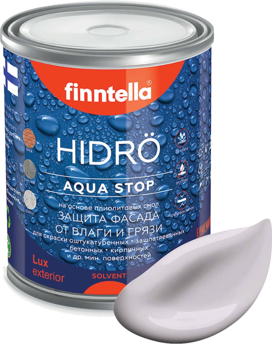 

Краска Finntella Hidro Helmi F-14-1-1-FL108 0.9 л (фиолетовый)