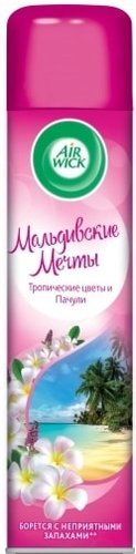 Освежитель воздуха Air Wick Мальдивские мечты 290 мл (тропические цветы и пачули)