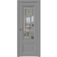 Межкомнатная дверь ProfilDoors 2.103U L 60x200 (манхэттен, стекло прозрачное)