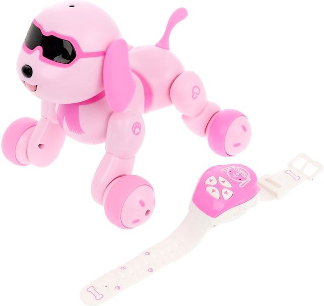 

Интерактивная игрушка Woow Toys Собака Charlie (розовый)