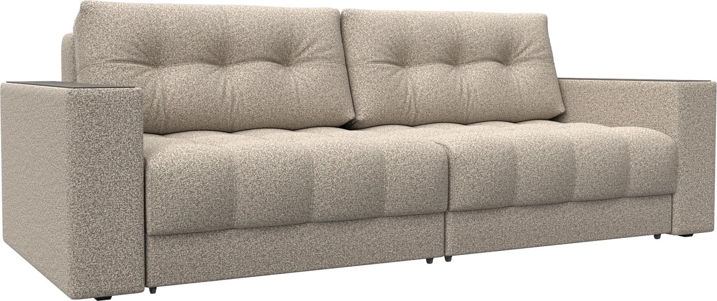 

Диван Лига диванов Лига-049 с декором НПБ 128413 (велюр Ness 04 бежевый)