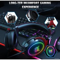 Наушники Onikuma X10 (черный/красный)