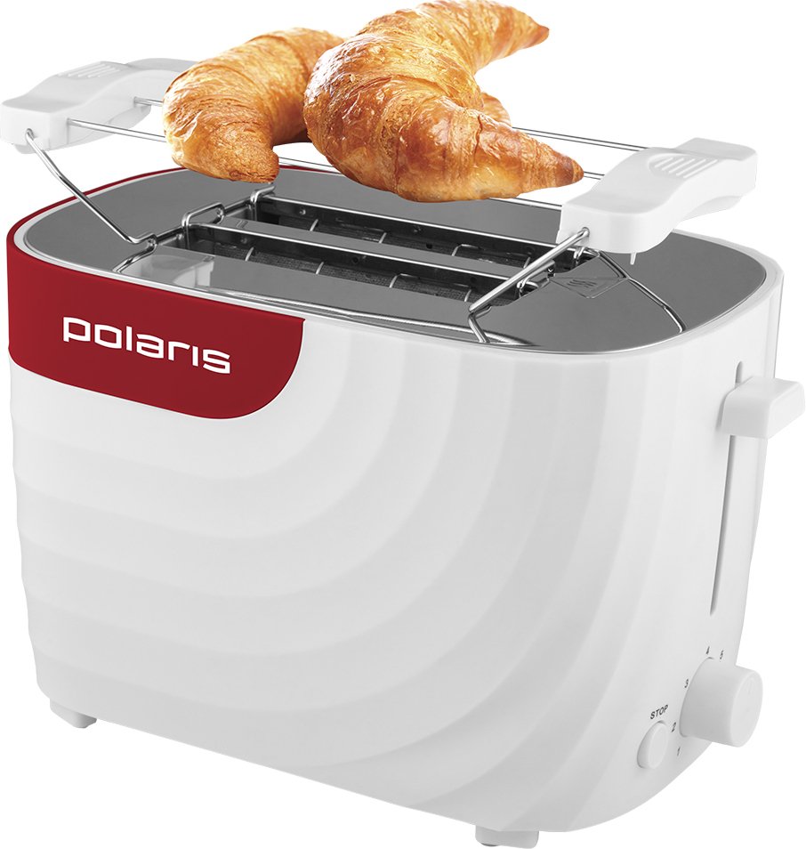 

Тостер Polaris PET 0720 (белый/красный)