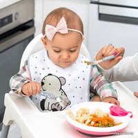  BabyOno С присоской 1070 (розовый)