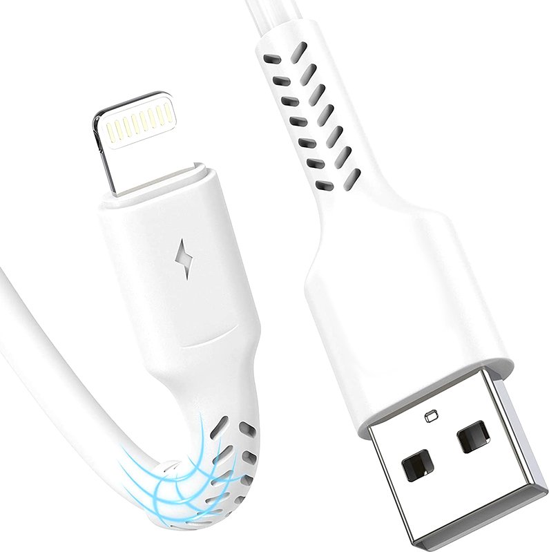 

Кабель USBTOP USB Type-A - Lightning (1 м, белый)