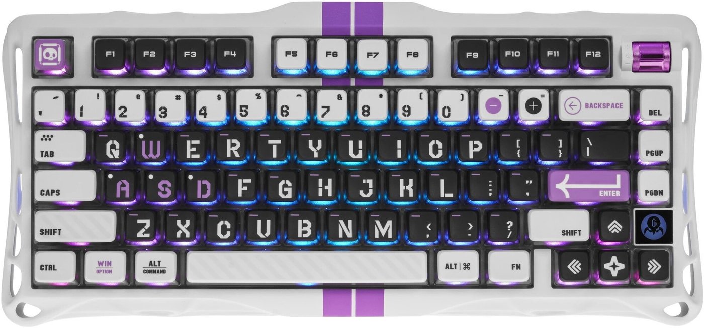 

Клавиатура Gravastar Mercury V75 HE Mecha Gray (GravaStar x Gateron Magnetic Jade Pro)