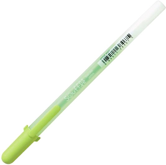 

Ручка гелевая Sakura Pen Pen Gelly Roll Souffle XPGB927 (светло-зеленый)