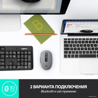 Мышь Logitech M590 Multi-Device Silent (серый)