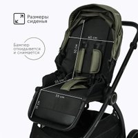 Универсальная коляска Tomix Walker BD101B (2 в 1, green)