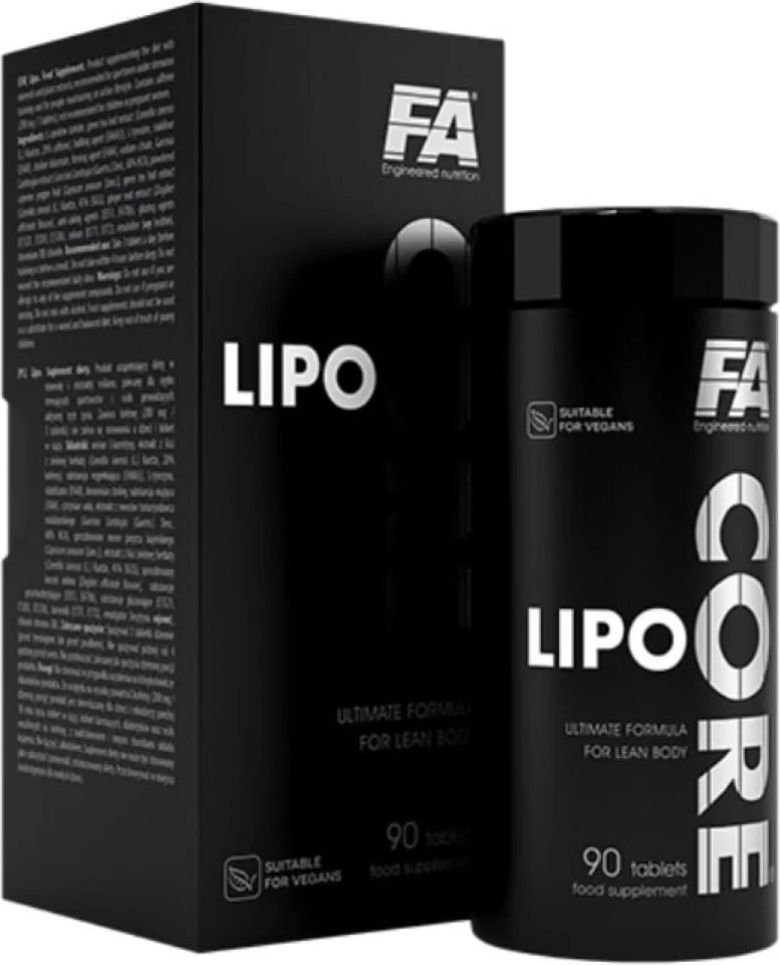 

Аминокислоты FA Engineered Nutrition Core Lipo (90 таблеток)