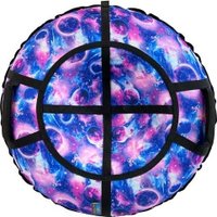 Тюбинг Hubster SnowDream Glamour S Космос 90см во6675-2 (фиолетовый)