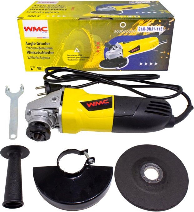 

Угловая шлифмашина WMC Tools WMC-S1M-DH31-115