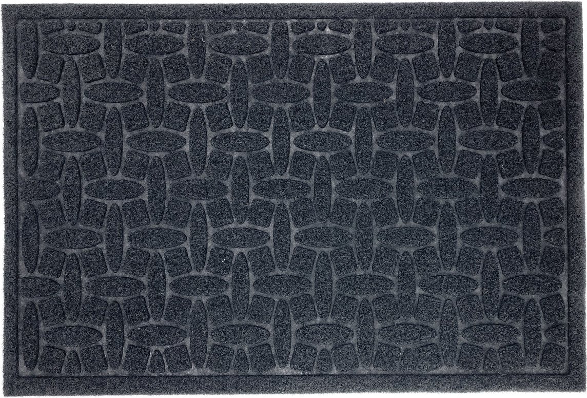 

Придверный коврик Sundays Home Diamant 60х90см 93641 (черный)