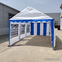 Тент-шатер Sundays Party 3x6 м (белый/синий) в Бресте