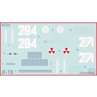 Сборная модель Звезда Советская атомная подводная лодка К-19