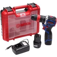 Ударная дрель-шуруповерт Витязь ДА-1016-У10М БСП 18012025 (с 2-мя АКБ, кейс)