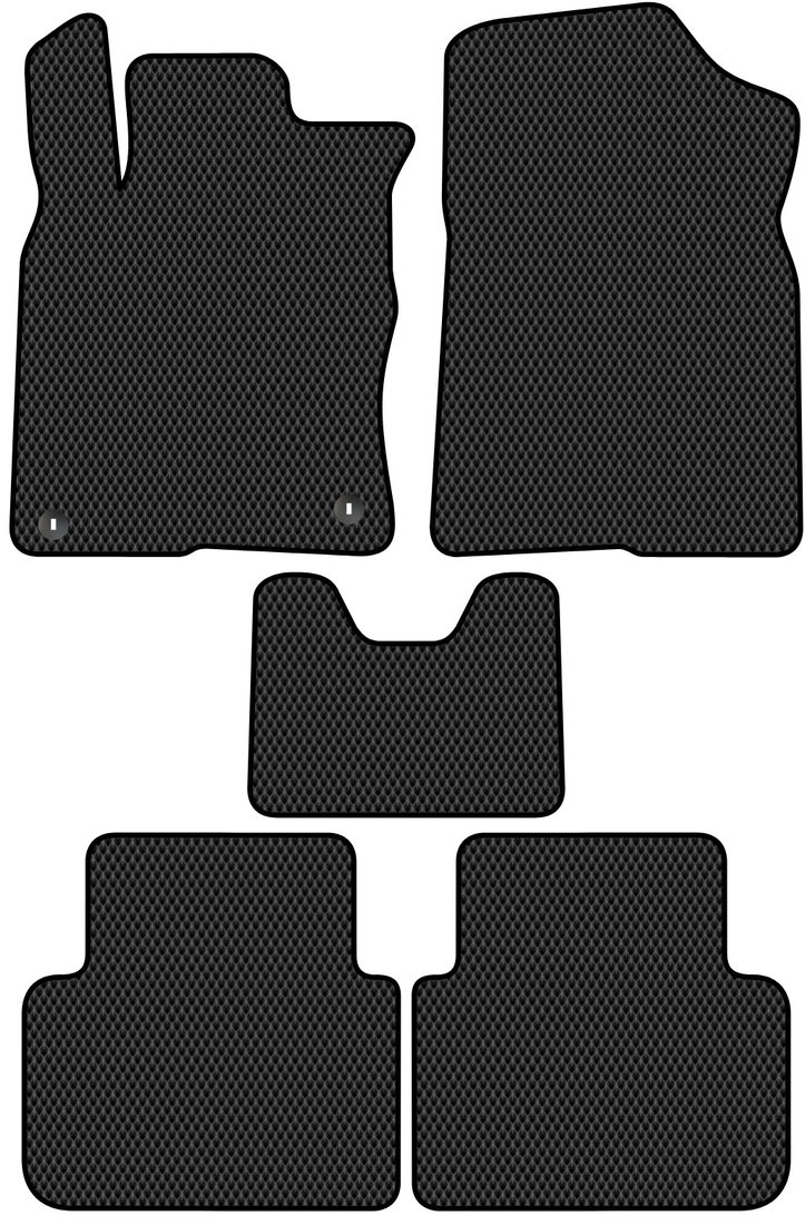 

Комплект ковриков для авто Alicosta Honda Civic XI (седан / FE) 2020 - Н.В. (черный, ромб)