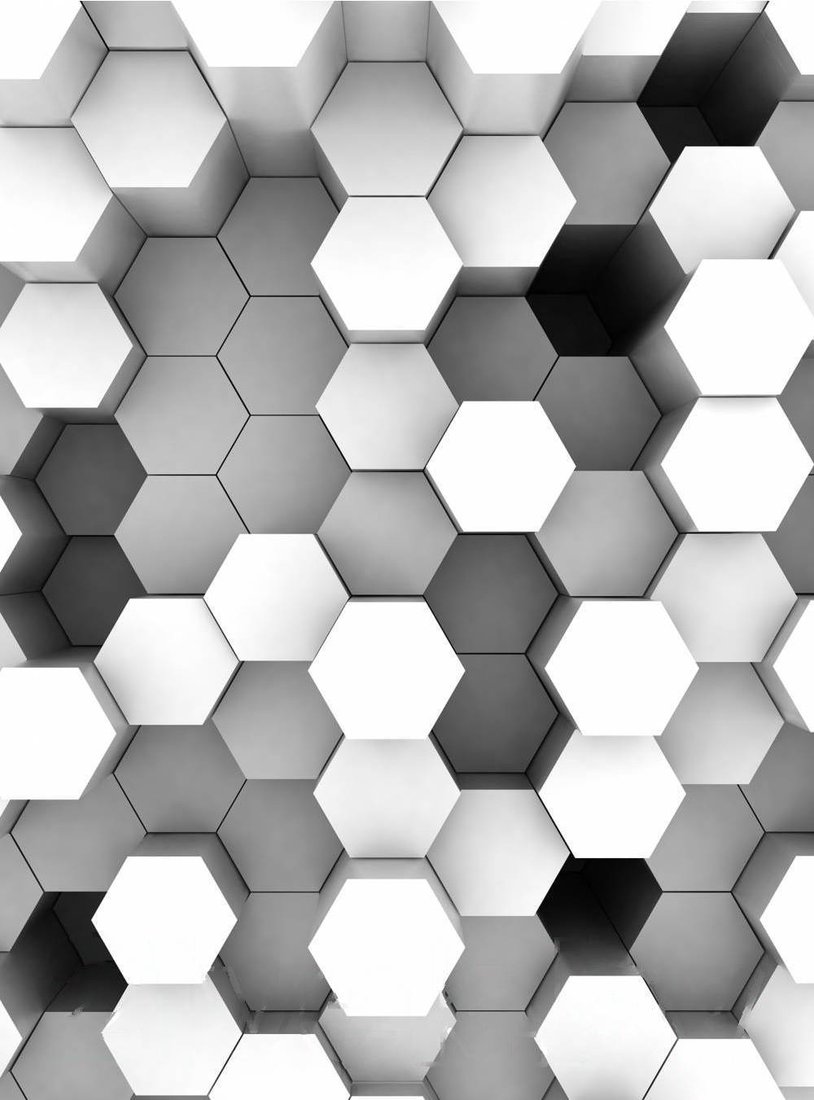 

Фотообои Vimala 3D Шестиугольники 5 270x200
