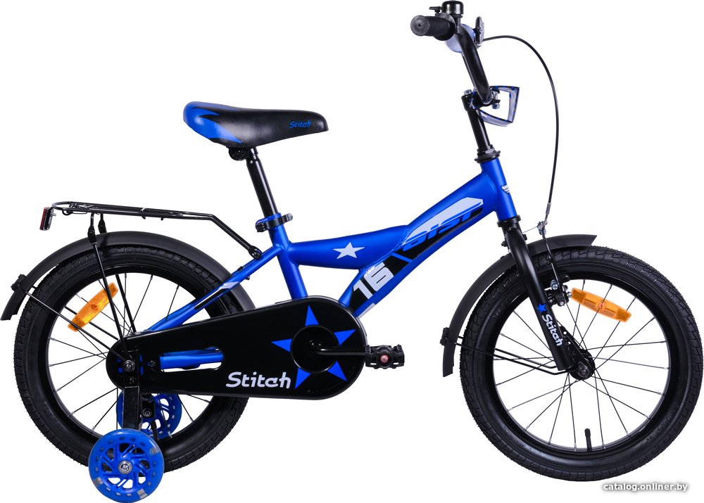 Детский велосипед AIST Stitch 16 2021 (синий)
