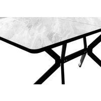 Кухонный стол ВВР Миллер (Лавант/черный №7, пластик бабочка 120-160/80)