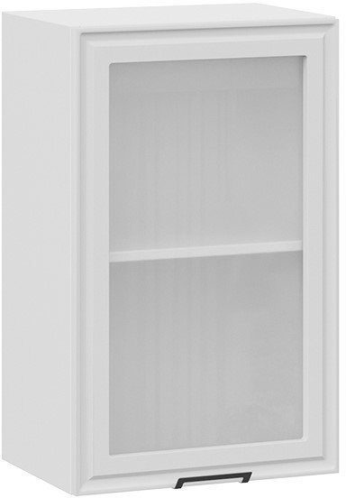 

Шкаф навесной Трия Белладжио 1В45С (белый/фон белый)