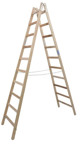 

Лестница-стремянка Krause Stabilo 170125 2x10 ступеней