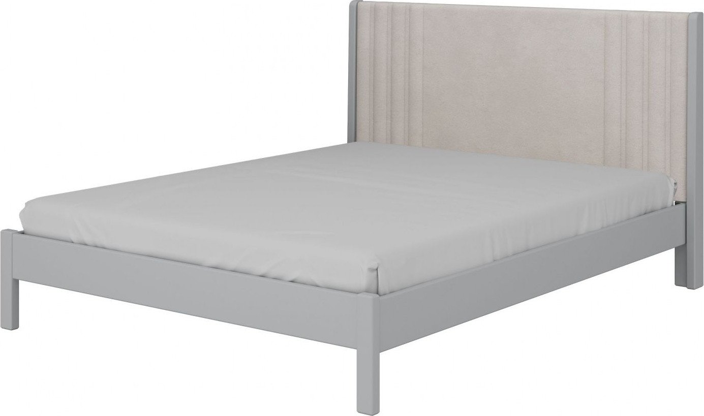 

Кровать Bravo Мебель Нортан 160х200 (антрацит/серый шелк)