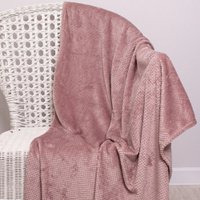 Плед Casa Conforte Nonna Inspiration 110x150 6155299 (пыльная роза)