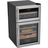 Винный шкаф-хьюмидор ZUGEL ZTH80DX Dual Zone