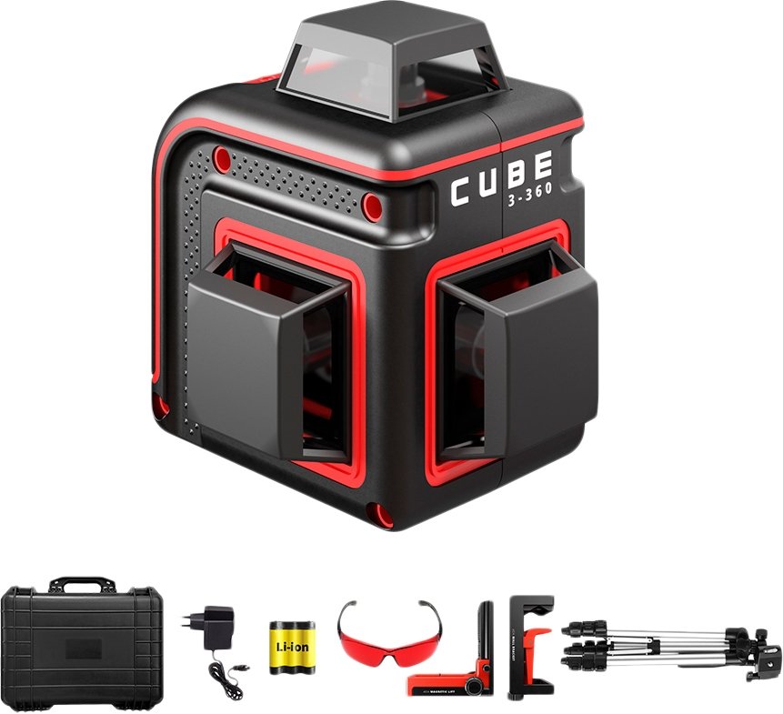 

Лазерный нивелир ADA Instruments Cube 3-360 Ultimate Edition А00568 (с АКБ)