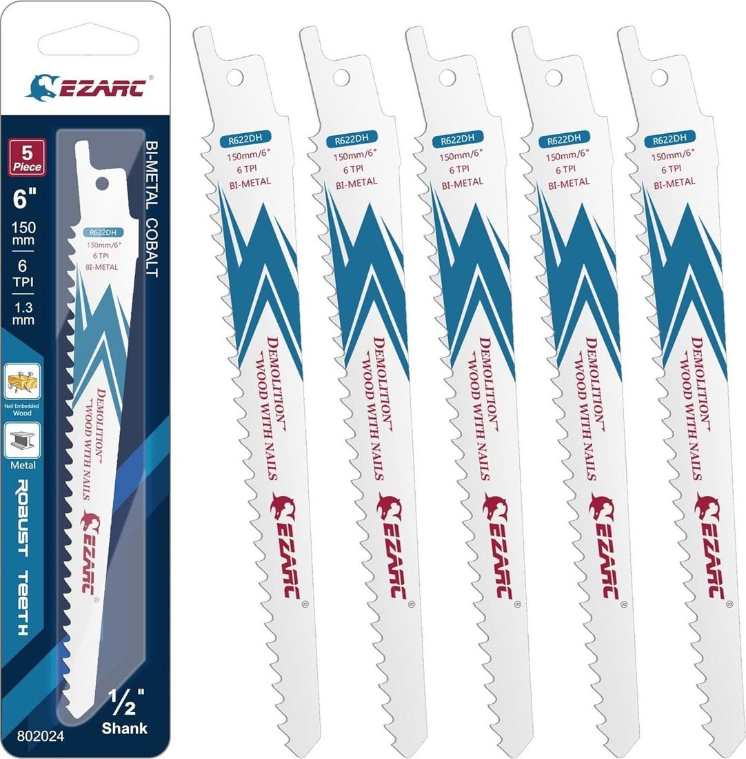 

Набор пильных полотен Ezarc R622DH 802024 (5 шт)