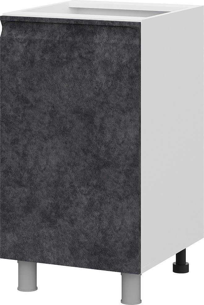 

Шкаф напольный SV-Мебель Вельвет С450 (бетон графит)