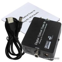 Адаптер USBTOP Toslink/SPDIF - 3.5mm и RCA L/R