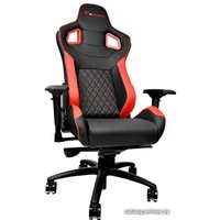 Игровое (геймерское) кресло TteSports GT Fit F100 (черный/красный) [GC-GTF-BRMFDL-01]