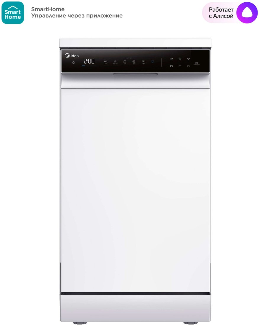 

Отдельностоящая посудомоечная машина Midea MFD45S510Wi