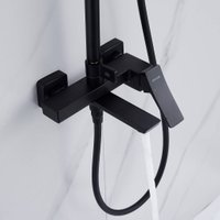 Душевая система  Shevanik S4436H (черный)