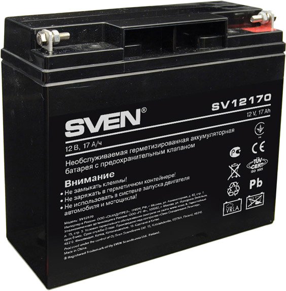 

Аккумулятор для ИБП SVEN SV12170