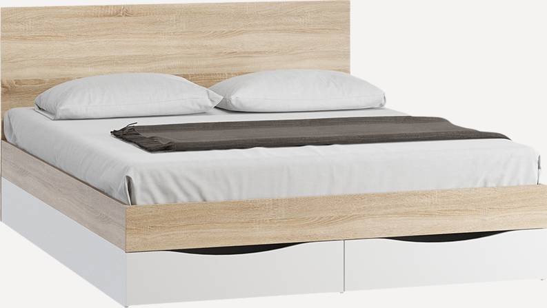 

Кровать Divan Томари 160 (Дуб Сонома / Белый)