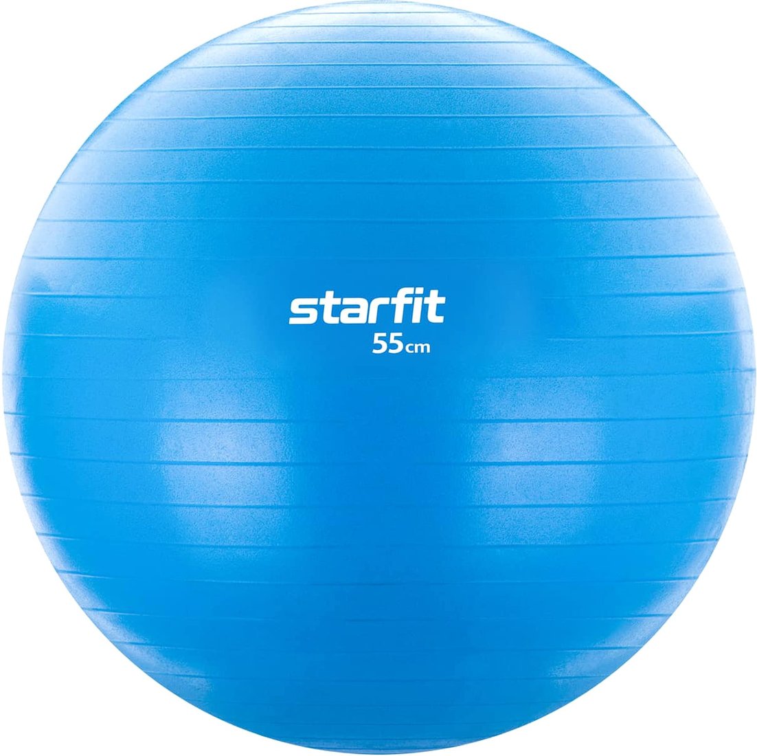 

Гимнастический мяч Starfit GB-104 55 см антивзрыв (голубой)