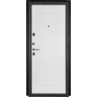 Металлическая дверь Guard MG60 МДФ/МДФ 97х205 левая (серый/белый ясень)