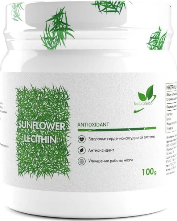 

Комплекс NaturalSupp Лецитин подсолнечный/Sunflower lecithin (100 г)