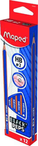 Простой карандаш Maped Black Peps Navy HB  850821 (1 шт)