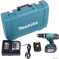 Дрель-шуруповерт Makita DDF453SYE (с 2-мя АКБ, кейс)