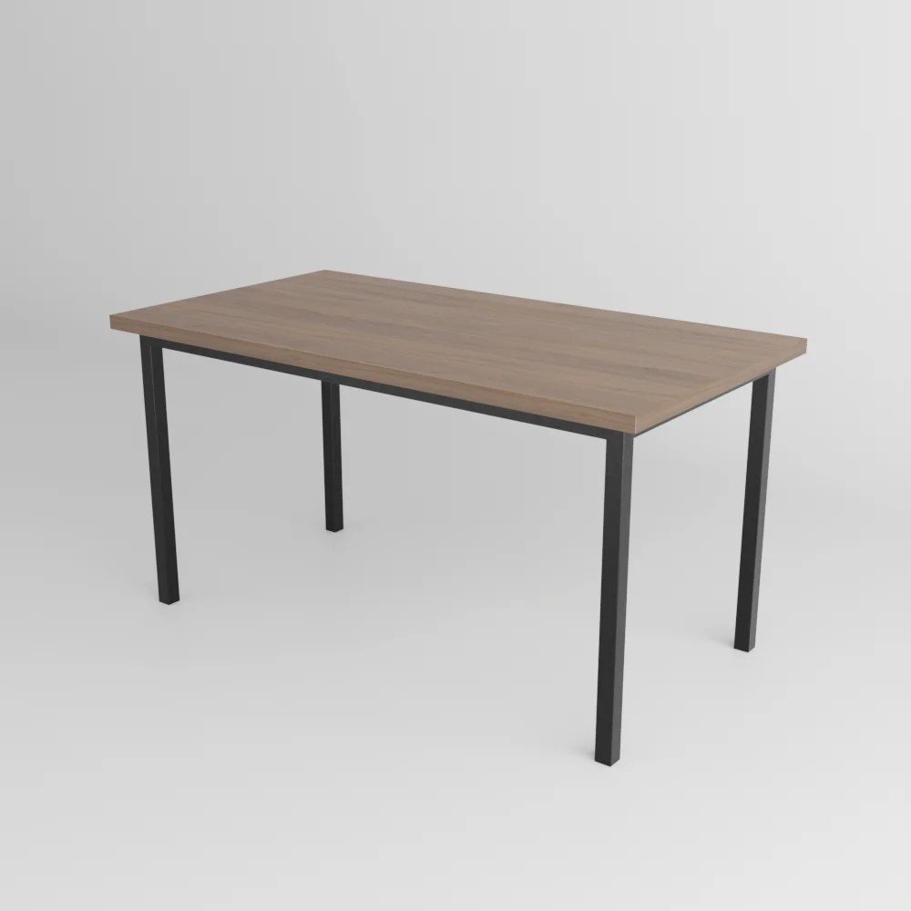 

Стол TMB Loft Дарен разборный 1300x700 18 мм (орех дижон натуральный/черный)