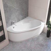 Ванна Lauter Valencia 140x95 2102140R (с ножками и лицевым экраном)