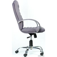 Офисное кресло Everprof Orion Mini Chrome (кожа, серый)