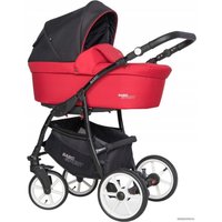 Универсальная коляска Riko Basic Sport (3 в 1, 06 sport red)